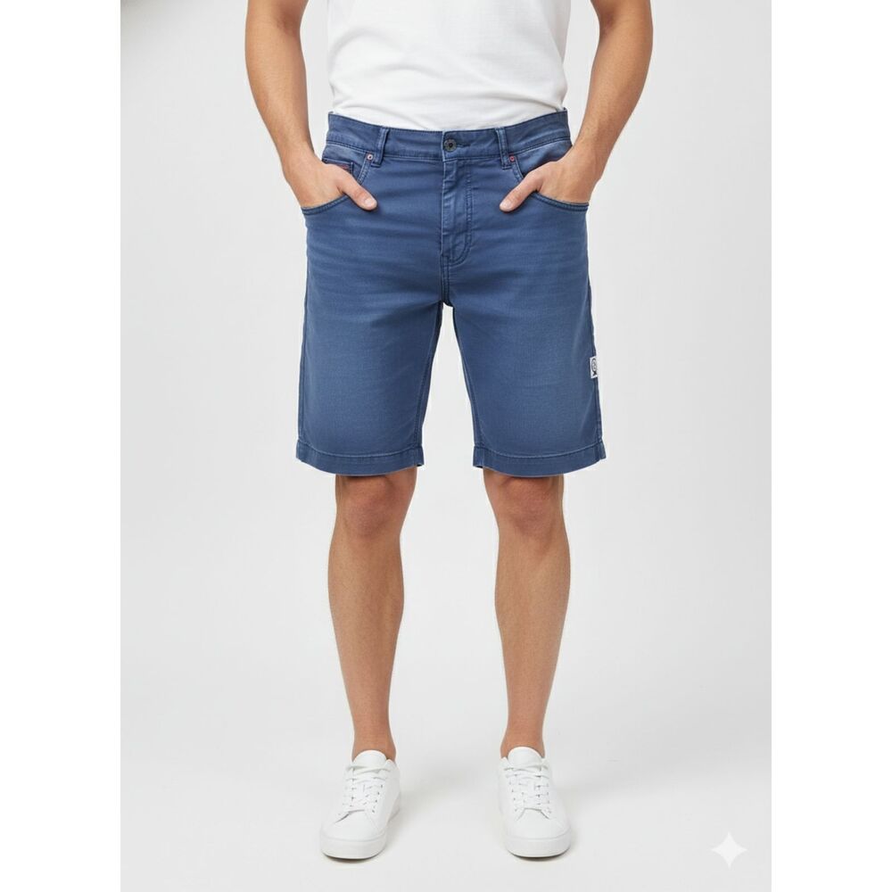 Khujo Men’s Blue Caden Casual Shorts Size 32